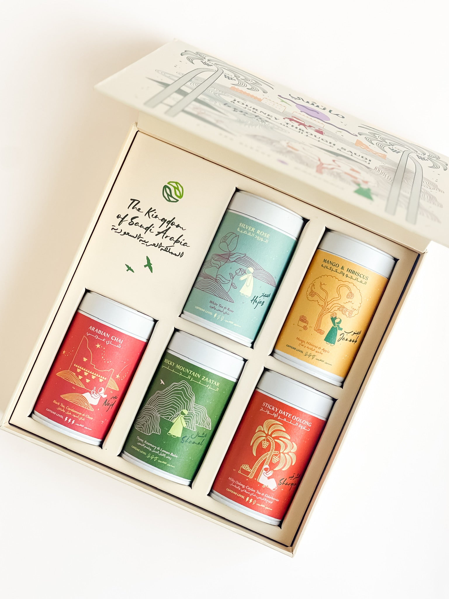 Journey through Saudi - Tea Box