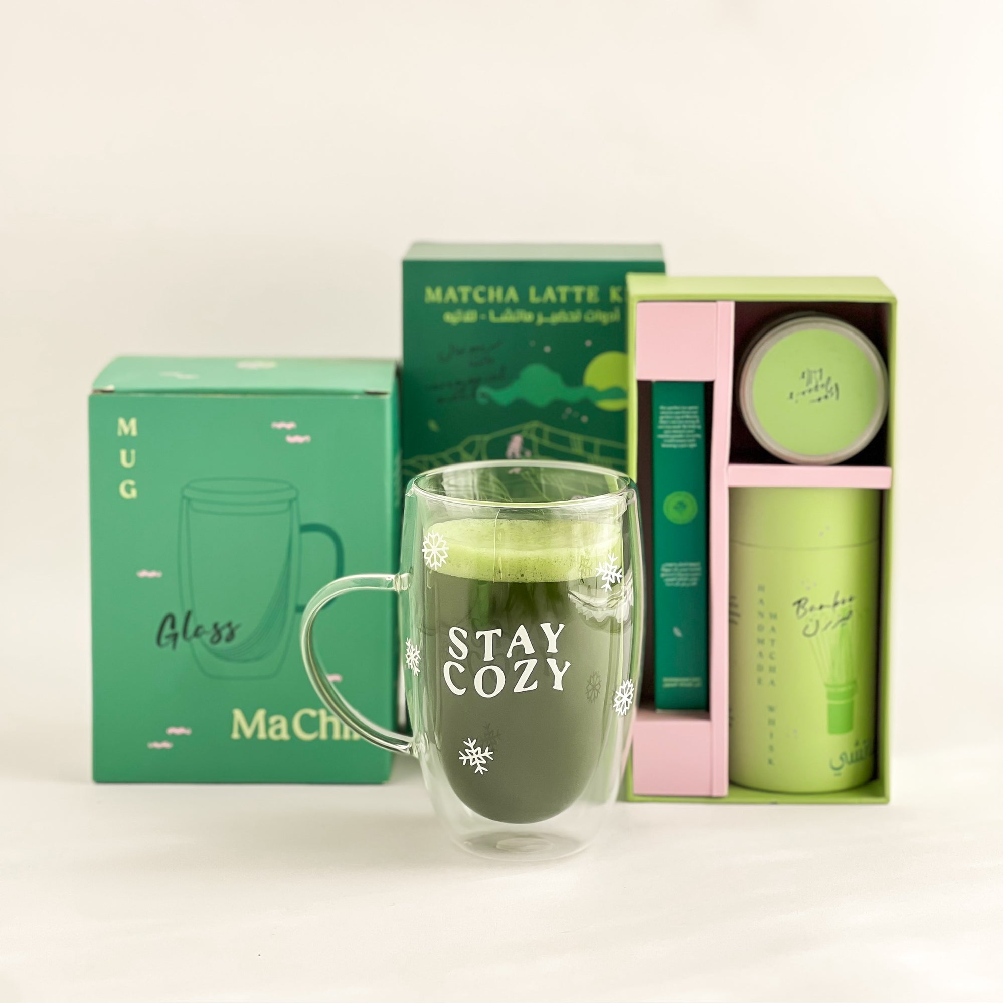 Matcha Winter Gift Set - Stay Cozy